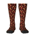 thumbnail image 2 of Picia Women Crew Soft Moisture-wicking Socks fall Maple leaf Pattern Design Cotton Socks, One Size fit All, 2 of 9