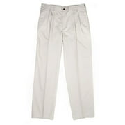 Farah - Men's Twill Stain-Free Pleated Pant