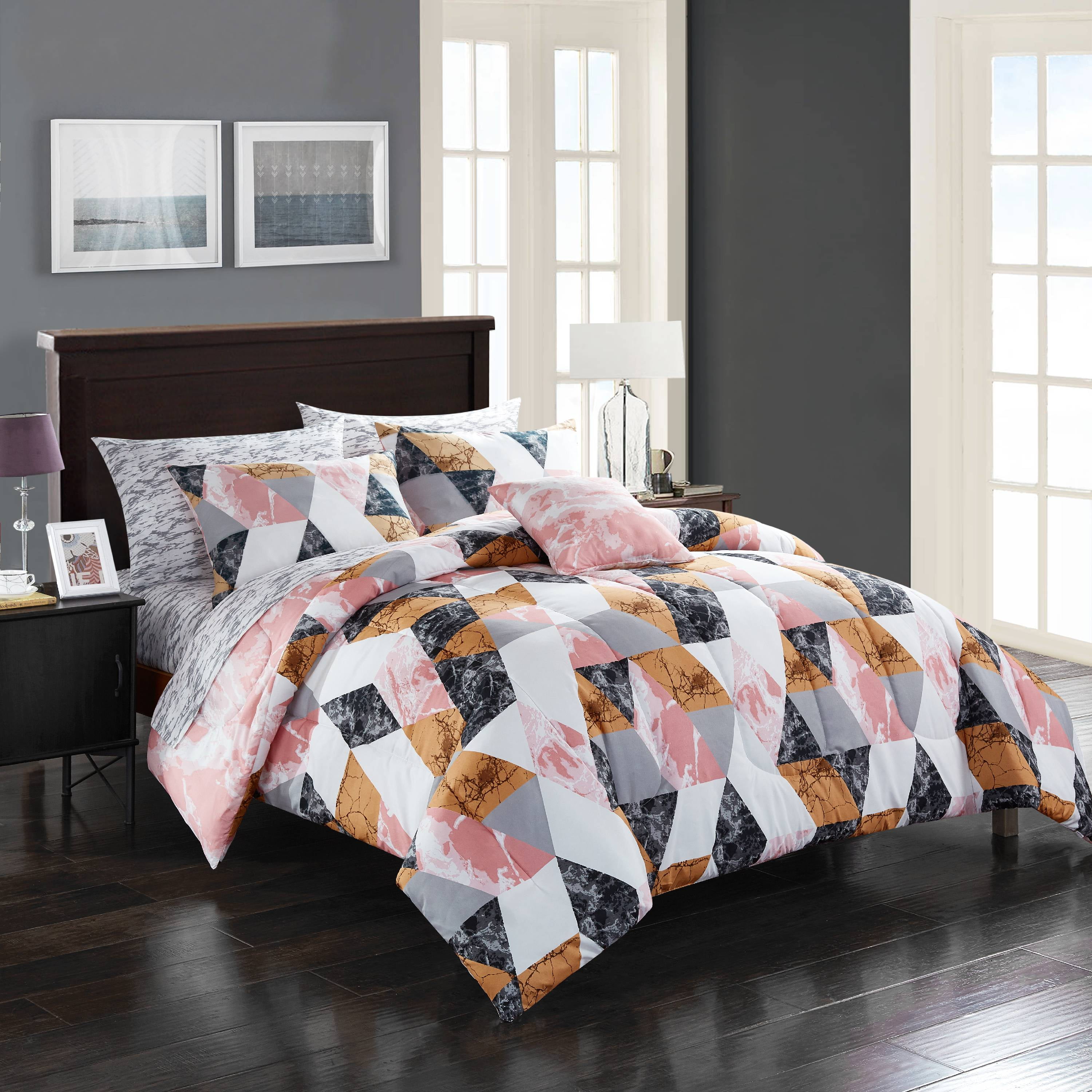 Mainstays Zoe Bed In A Bag - Walmart.com