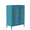 Blue, variant on CHSHIN 31.5"H Modern Metal Bathroom Floor Cabinet with Shelves for Home,Entryway,White(Width:23.6")