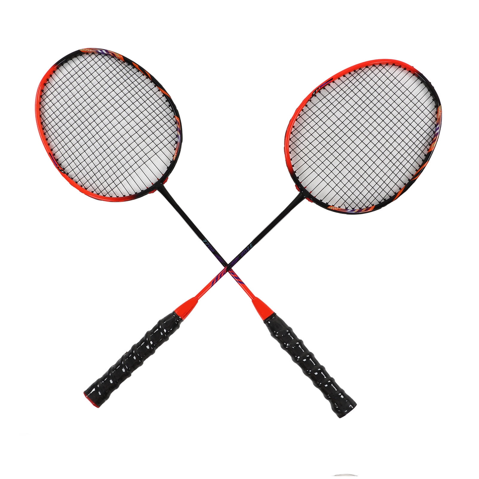Estink Badminton Racquet Set Carbon Alloy Professional Badminton Racquet For Gym Orange