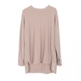 thumbnail image 2 of Cardigan Cuello Redondo LOVE MY FIT Plus Size Beige XL, 2 of 10