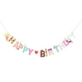 thumbnail image 5 of unbranded 2pcs 2m HAPPY BIRTHDAY Paper Banners Flags Colorful Garland Decor for Baby Birthday Decorations, 5 of 8