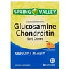 Spring Valley Glucosamine Chondroitin Orange Cream Flavor 50 Soft Chews (Pack of 2)