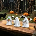 thumbnail image 4 of Deeceymbur Halloween Resin Garden Ghost Set Of Three Outdoor Patio Home Bonsai Decorations Ornaments, 4 of 7
