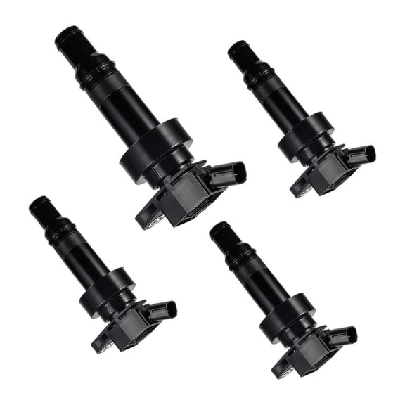 Set of 4 ISA Ignition Coils Compatible with 2012-2017 Hyundai Veloster 2012-2020 Accent 2012-2019 Kia Rio Soul l4 1.6L Replacement for UF652 C1803