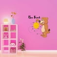 thumbnail image 3 of Holiday Gift Babies Bee Kind Cute Quotes & Sayings Wall Decal Decoration Bee Kind to every Creature Quote Vinyl Decal Lasts Years and Easily Removable - Size: 12 in x 12 in, 3 of 3