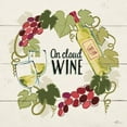 thumbnail image 4 of Gango Home Decor Contemporary Wine and Friends VI, VII, & VIII by Janelle Penner (Ready to Hang); Three 12x12in Gold Trim Framed Prints, 4 of 6