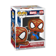 thumbnail image 2 of Funko Pop! Marvel: Holiday - Spider-Man Vinyl Bobblehead, 2 of 5