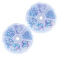 thumbnail image 1 of Accessoires Vestimentaires,2boxes Perles Semi-Rondes Imitation Perle Imitation Solide Performance, 1 of 14