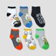 thumbnail image 3 of Disney DuckTales calcetines tobilleros 6 pares talla M/L 3 -10 nuevos con etiquetas Disney No, 3 of 3