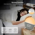 thumbnail image 3 of Sunrise Simulation Wake-Up Light Alarm Clock - Natural Dawn & Dusk Light Therapy for Better Sleep & Gentle Awakening, 3 of 14