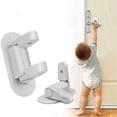 thumbnail image 4 of Kids Handle Door Lever Lock Baby Safety Door Handle Locks Latches Child Proof Locks With 3m Adhesive For Kids Toddler Safety(2pcs, White), 4 of 5