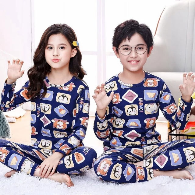 Conjuntos de pijamas para niñas, pijamas navideños para niños, ropa de casa para niños, ropa de dormir para niños, ropa de dormir para niñas de 4, 6, 8, 10 y 12 años