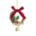 thumbnail image 5 of Marryso Christmas Wreath for Front Door Small Wreath Christmas Ornaments Christmas Party Atmosphre Decoration Props To Give Small Gifts Christmas Wreath, 5 of 8