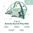 thumbnail image 2 of The Peanutshell Dino-Themed 7-in-1 Activity Play Gym and Playmat for Babies, 7-Piece, 2 of 6