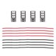 thumbnail image 1 of 4pcs Tiny 4-6S Mini tablero de luz LED RC LED rojos conjunto para kit de marco de carreras FPV, 1 of 10