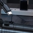 thumbnail image 3 of High power UV flashlight, LED USB rechargeable black light flashlight for UV irradiation, 3 of 5