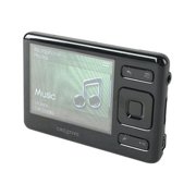 Angle View: Creative ZEN 8GB MP3/Video Player with LCD Display & Voice Recorder, Black