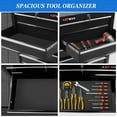 Seizeen NEW Rolling Tool Box 5Drawers, Metal Tool Chest Garage Storage