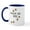 White/Navy Inside, variant on CafePress - Rescue Dog Dad Mug - 11 oz Ceramic Mug - Novelty Coffee Tea Cup