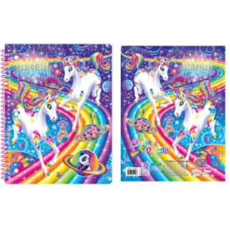 Lisa Frank 1 Subject Wide Ruled Notebook Assorted Styles