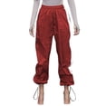 thumbnail image 2 of LSLJS Pantalon Tendance Hip-hop Réfléchissant pour Femmes, Pantalon de Survêtement pour Femmes, 2 of 4