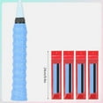 thumbnail image 3 of 4pc Against-slip And Sweat-absorbing Tennis Handle Wrapping Straps For Badminton Rackets, 3 of 8