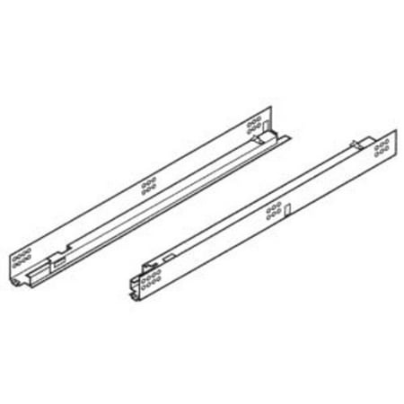 concealed drawer tandem blum undermount slide inch travel