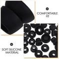 thumbnail image 3 of OUNONA 32pcs Silicone Ear Tips For Ear Buds Comfortable And Secure Fit Noise Isolating Soft And Skin Friendly For Commuting Sports Travel, 3 of 8