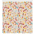thumbnail image 3 of Ambesonne Birthday Shower Curtain, Celebration, 69"Wx75"L, Multicolor, 3 of 3