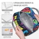 thumbnail image 3 of Fotbe Neon Graffiti Urban Art Bolsa de Almuerzo con Estampado, Lonchera Aislada, Contenedor de Comida Reutilizable Tipo Cooler a Prueba de Fugas, 3 of 6