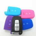 thumbnail image 2 of WORGEOUS Funda protectora de silicona con 3 botones y control remoto inteligente para Hyundai Tucson IX35 (negro), 2 of 3
