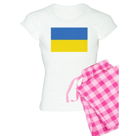 

CafePress - Ukraine Flag Pajamas - Women s Light Pajamas