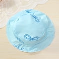 thumbnail image 6 of Mifsaly 2 Piece Dress Sets for Toddler Girls Cute Heart Print Smocked Sleeveless Sundress and Bucket Hat Cute Summer Beach Vacation Casual Matching Outfits, 6 of 8