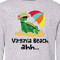 thumbnail image 4 of Inktastic Virginia Beach Virginia Long Sleeve Youth T-Shirt, 4 of 5