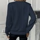thumbnail image 4 of Camisas Sentuca para mujer, estilo jersey, cuello redondo, manga larga, blusas casuales lisas, 4 of 7