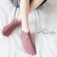 thumbnail image 2 of Mikilon Lace Warmer Socks Womens Warm Fuzzy Non Slip Grip Stretch Socks, 2 of 3
