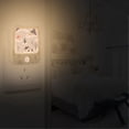 thumbnail image 2 of Yayeee 2-Pack Plug in LED Night Lights with Light Sensors Motion Detectors, Cartoon Blue Houses, 2 of 7