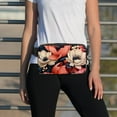 thumbnail image 6 of Petal flowers Lightweight Adjustable Waist Pack Cross Body Bag Money Belt with Extension Strap Unisex, 6 of 7