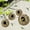 12cm 3pcs, variant on Hand-Woven Teardrop Shaped Eco-Friendly Birds Cages, Natural Grass Bird Hut Hand Woven Bird Nest for Outdoors Hanging, Bird Nest Pirates Bird House Sparrow House Bird Chew Toys Bird Feeding Container