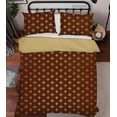 thumbnail image 1 of 3D Abstract Golden Decoration Quilt Cover Set Bedding Set Duvet Cover, 1 of 3