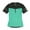 Green - grnblk, variant on ASICS Womens Fujitrail Basic T-Shirt, Green, Small