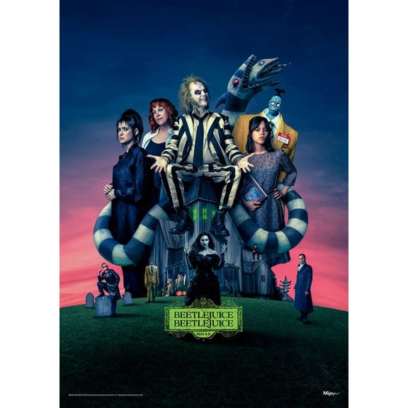 Beetlejuice Beetlejuice (Movie Poster) MightyPrint™ Wall Art