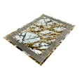 thumbnail image 3 of Marble Rug Design 1042 - 7'8"x10'8", Gold, 3 of 5