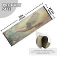 thumbnail image 6 of WOBOGO Dove Of Peace Bedside long rug delicate and soft modern indoor area decor non slip carpet for bed room corridor entrance balcony, 6 of 8