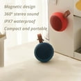 thumbnail image 3 of AUDIENCE Y6 Bluetooth Speaker Portable Wireless Mini Magnetic Shower Audio Surround Sound Waterproof Bathroom Heavy Subwoofer, 3 of 7