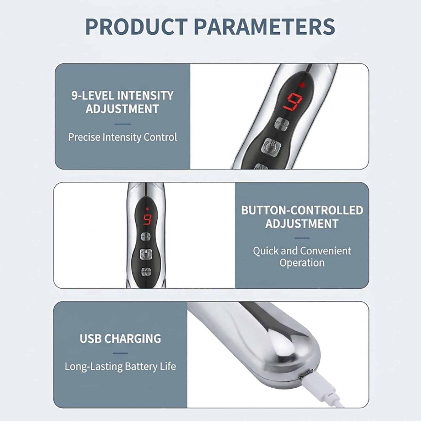 Tinnito Pen For Ringing Ears,Multi-Functional 5-In-1 Massage Pen