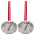 thumbnail image 1 of Miangastore Temperature Measurement Thermometer Red 2Pcs 5.9X1.6X1.1In, 1 of 8