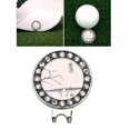 thumbnail image 2 of Zinc Alloy Golf Ball Markers Training Aids Clip Accessories Hat Clip Anti-rust Putt Sign D, 2 of 9